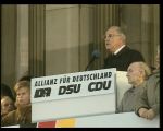 Leipziger Wahlkundgebung für Allianz für Deutschland