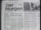 Der Morgen: Titelseite